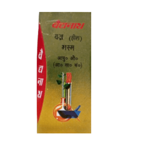 Baidyanath Vajra (Heera) Bhasma – Ayurvedic Rasayan for Strength, Vitality & Immunity
