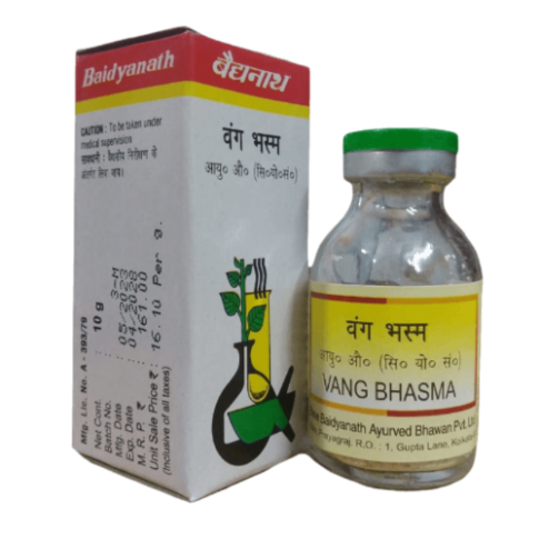 Baidyanath Vang Bhasma – Ayurvedic Support for Reproductive & Hormonal Wellness