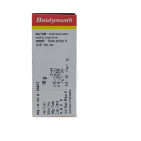 Baidyanath Vang Bhasma – Ayurvedic Support for Reproductive & Hormonal Wellness