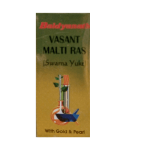 Baidyanath Vasant Malti Ras (S.Y.) Tablets – Ayurvedic Immunity & Vitality Support Formula - LUXURY GLOW
