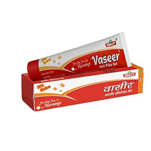 Jolly Vaseer Gel – Ayurvedic Fast-Relief Gel for Piles, Itching & Burning
