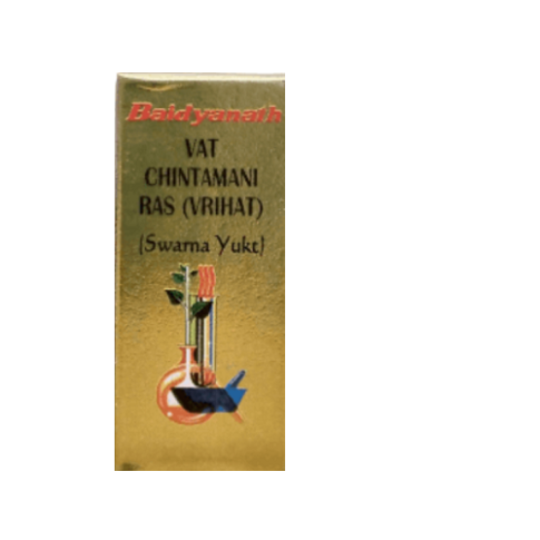 Baidyanath Vat Chintamani Ras Vrihat (S.Y.) – Nerve & Rejuvenation Support - LUXURY GLOW