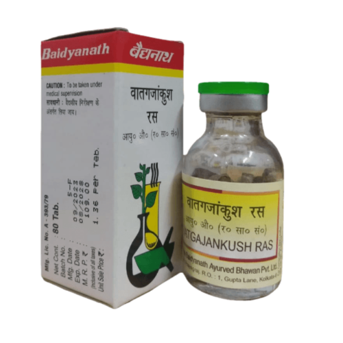 Baidyanath Vatgajankush Ras – Relief for Vata Disorders, Joint Pain & Neuromuscular Support