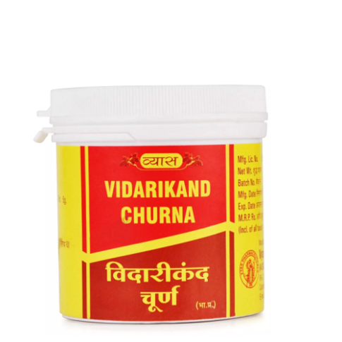 Vyas Vidarikand Churna 100g (Pack of 2) – Ayurvedic Strength & Vitality Powder - LUXURY GLOW