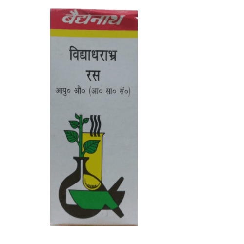 Baidyanath Vidyadharabhra Ras – Supports Nerve Strength, Water Balance & Joint Relief (40 Tabs)