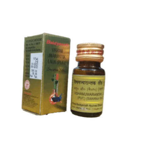 Baidyanath Visham Jwarantak Lauh (PUT.) (S.Y.) – Iron & Immunity Support (10 Tablets) - LUXURY GLOW