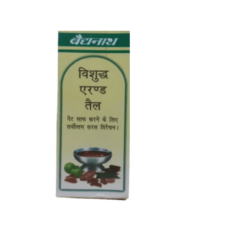 Baidyanath Vishudh Erand Tel – Pure Castor Oil for Digestion & Wellness