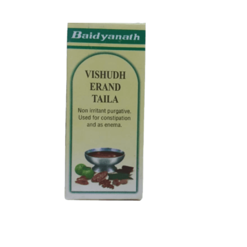 Baidyanath Vishudh Erand Tel – Pure Castor Oil for Digestion & Wellness