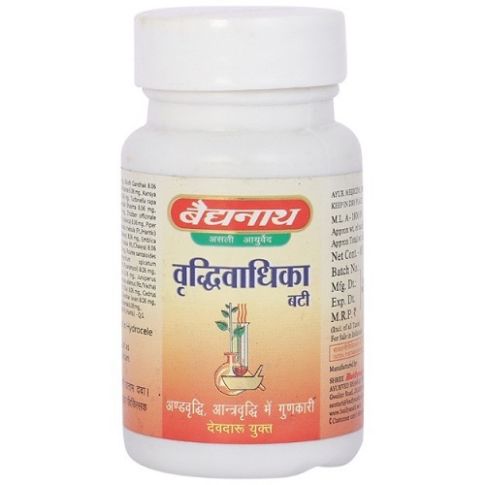 Baidyanath Vridhiwadhika Bati (Jhansi) – 80 Ayurvedic Tablets for Hernia & Vridhi Support - LUXURY GLOW