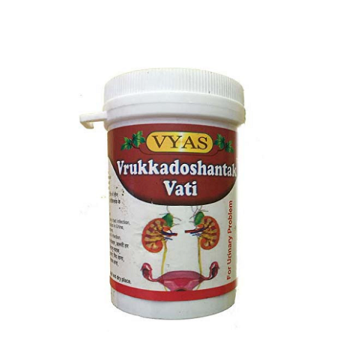 Vyas Vrukkadoshantak Vati 100 Tablets – Ayurvedic Urinary & Kidney Support - LUXURY GLOW