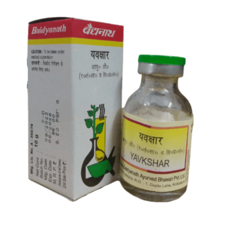 Baidyanath Yavkshar – Ayurvedic Digestive & Urinary Support for IBS, Bloating & Heart Health