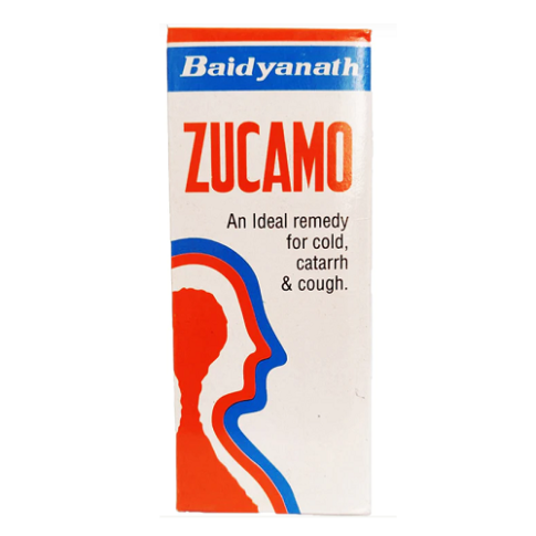 Baidyanath Zucamo Syrup – Ayurvedic Relief for Cough, Cold, Flu & Sinus Support